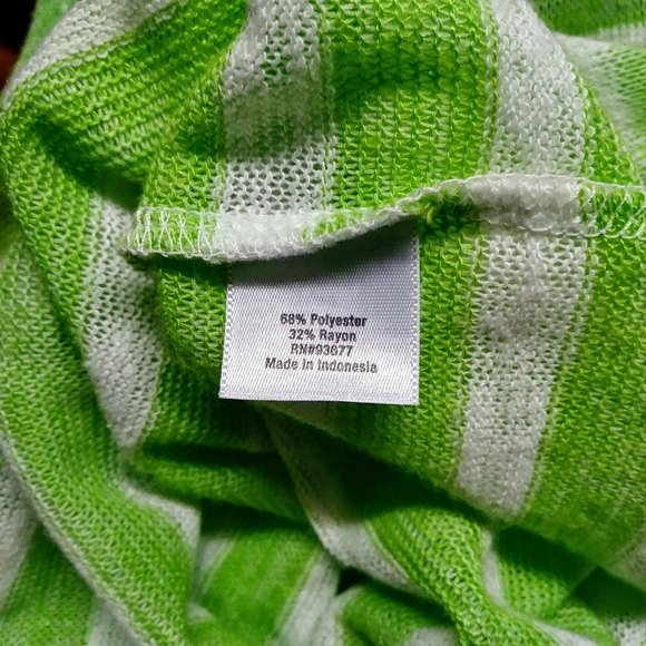 A.N.A. - LADIES SHORT SLEEVE TEE V-NECK STRIPED - Picture 6 of 8